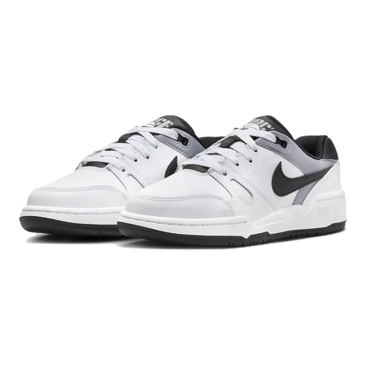 Кроссовки для скейтбординга Full Force Kids, низкие, белые/серые Nike, белый/серый — фото 3