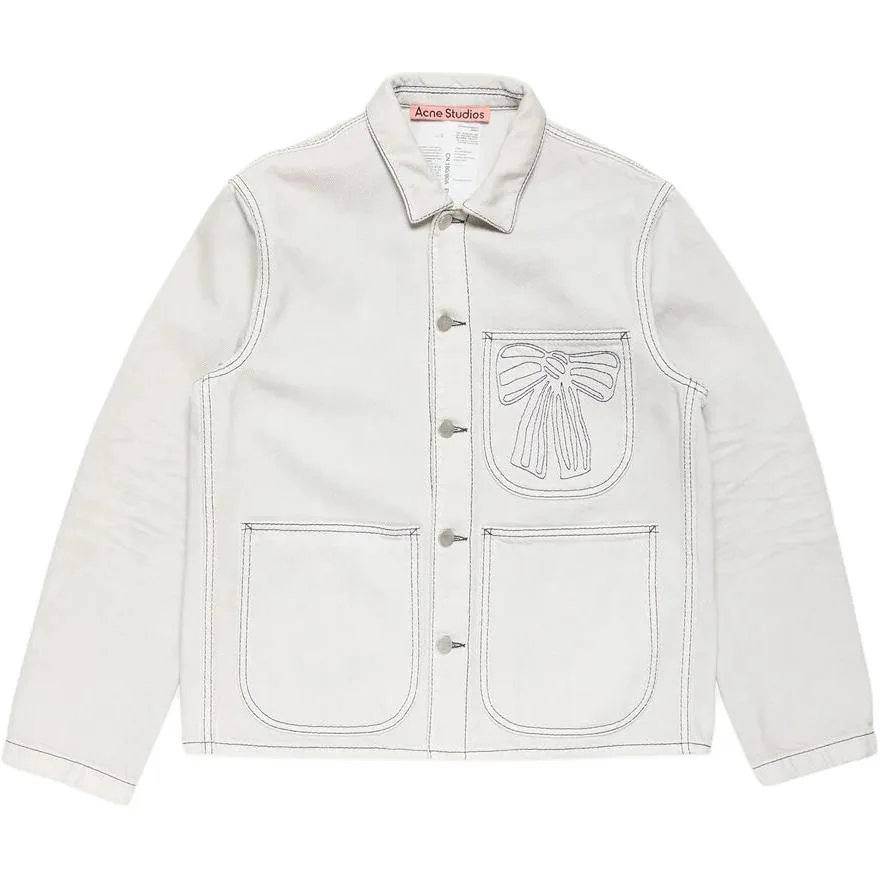 Джинсовая куртка мужская Acne Studios, экрю