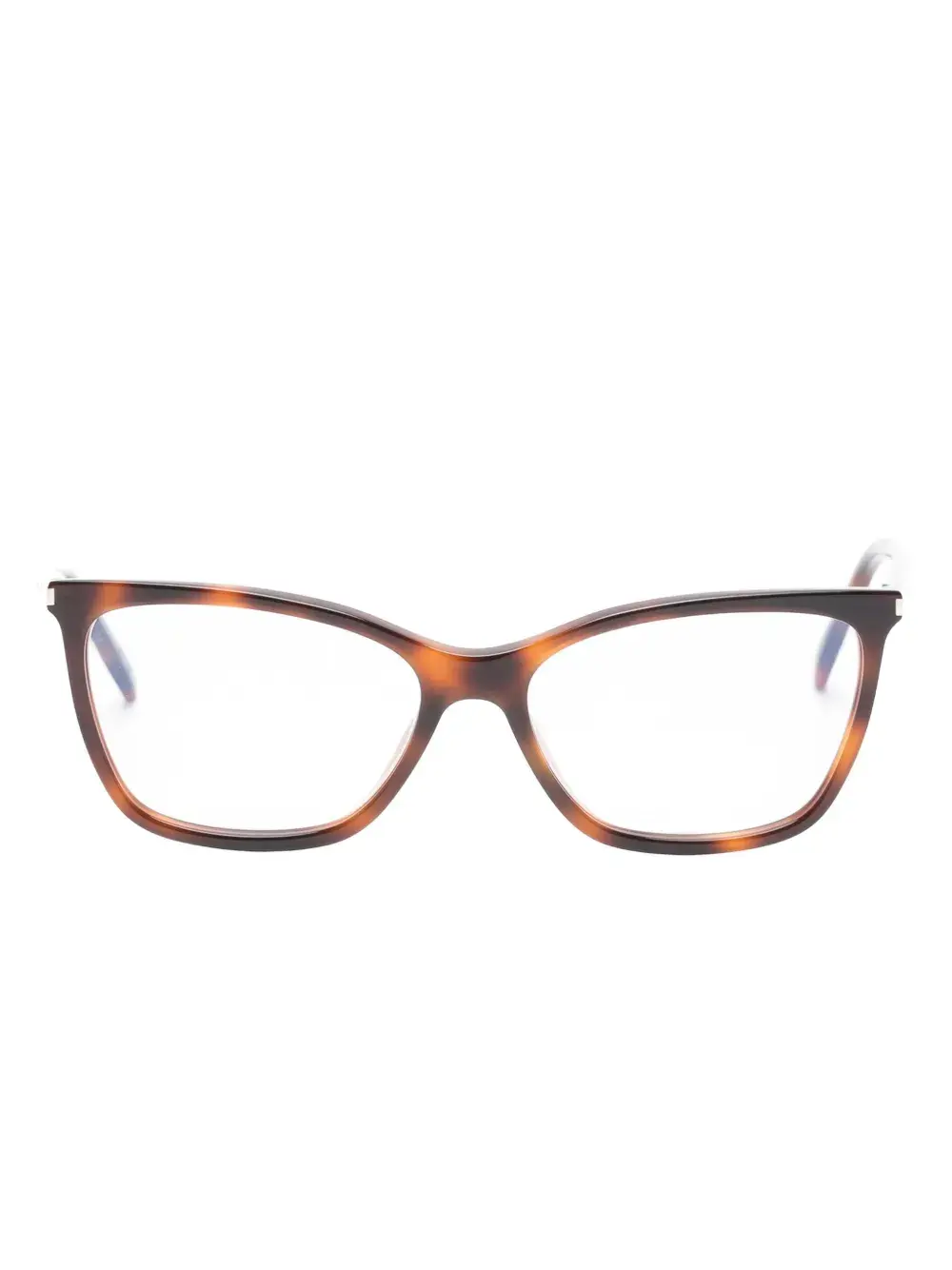 

Очки в форме "кошачий глаз" Saint Laurent, коричневый