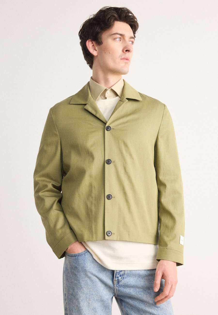 Куртка Calvin Klein SHACKET, Delta Green/Olive