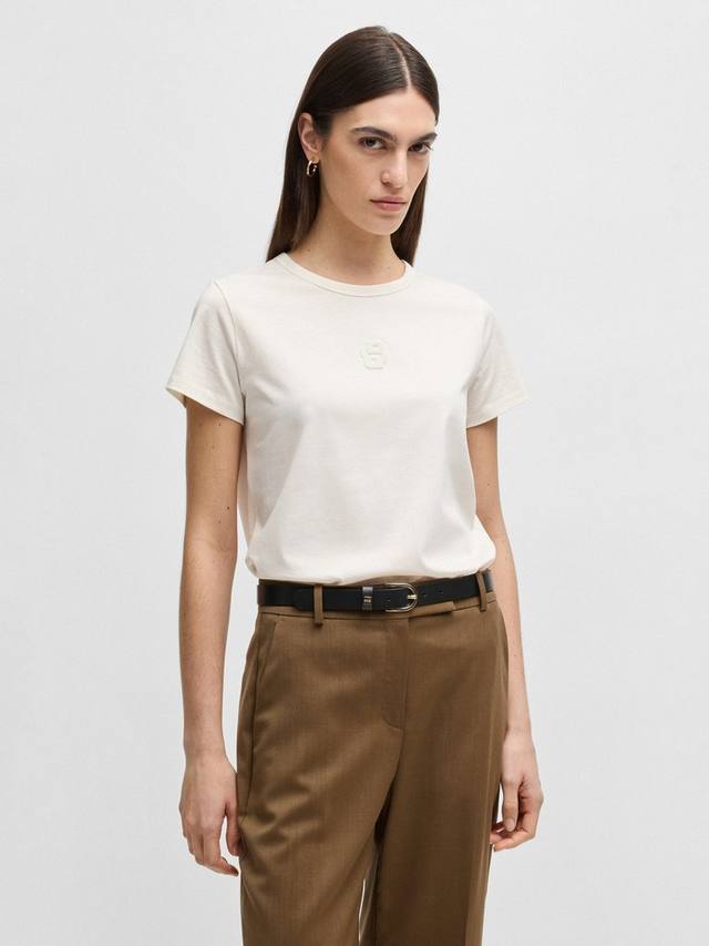 

Футболка BOSS Eventsa с логотипом HUGO BOSS, Open White