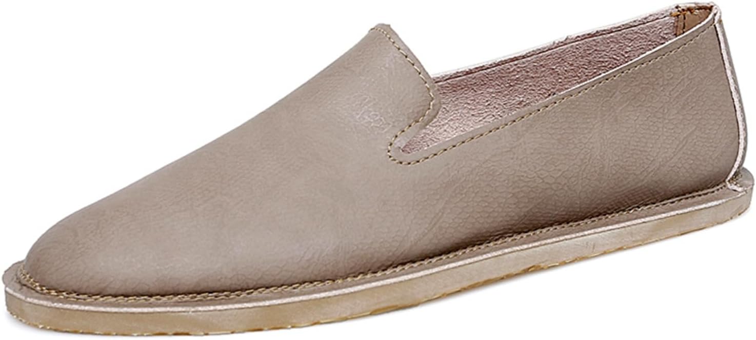 

Мужские слипоны Khwfjas «Босоножки» Удобные туфли-лоферы, Apricot