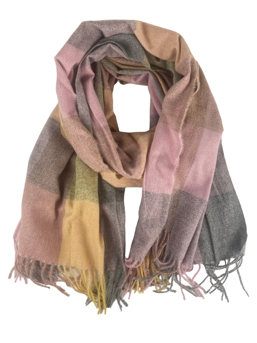 

Большой шарф Kumixi, желтый