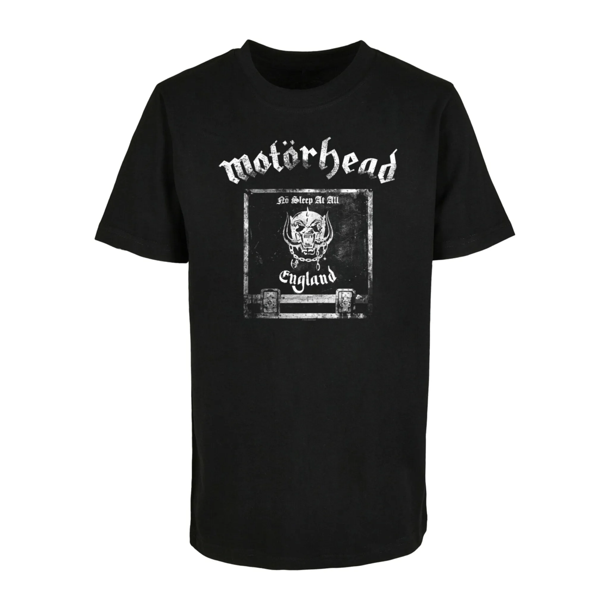 

Футболка Merchcode «Мужская детская футболка Merchcode Motorhead — No Sleep At All Basic Tee 2.0», черный