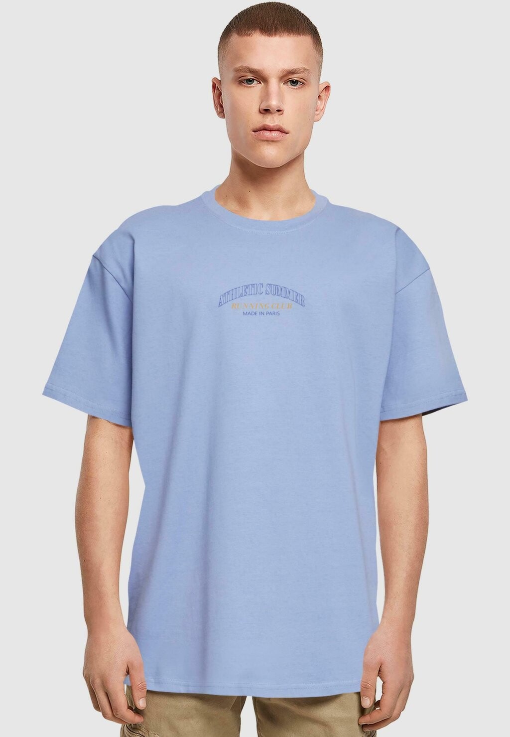 

Футболка с принтом ATHLETIC TEE Merchcode, синий