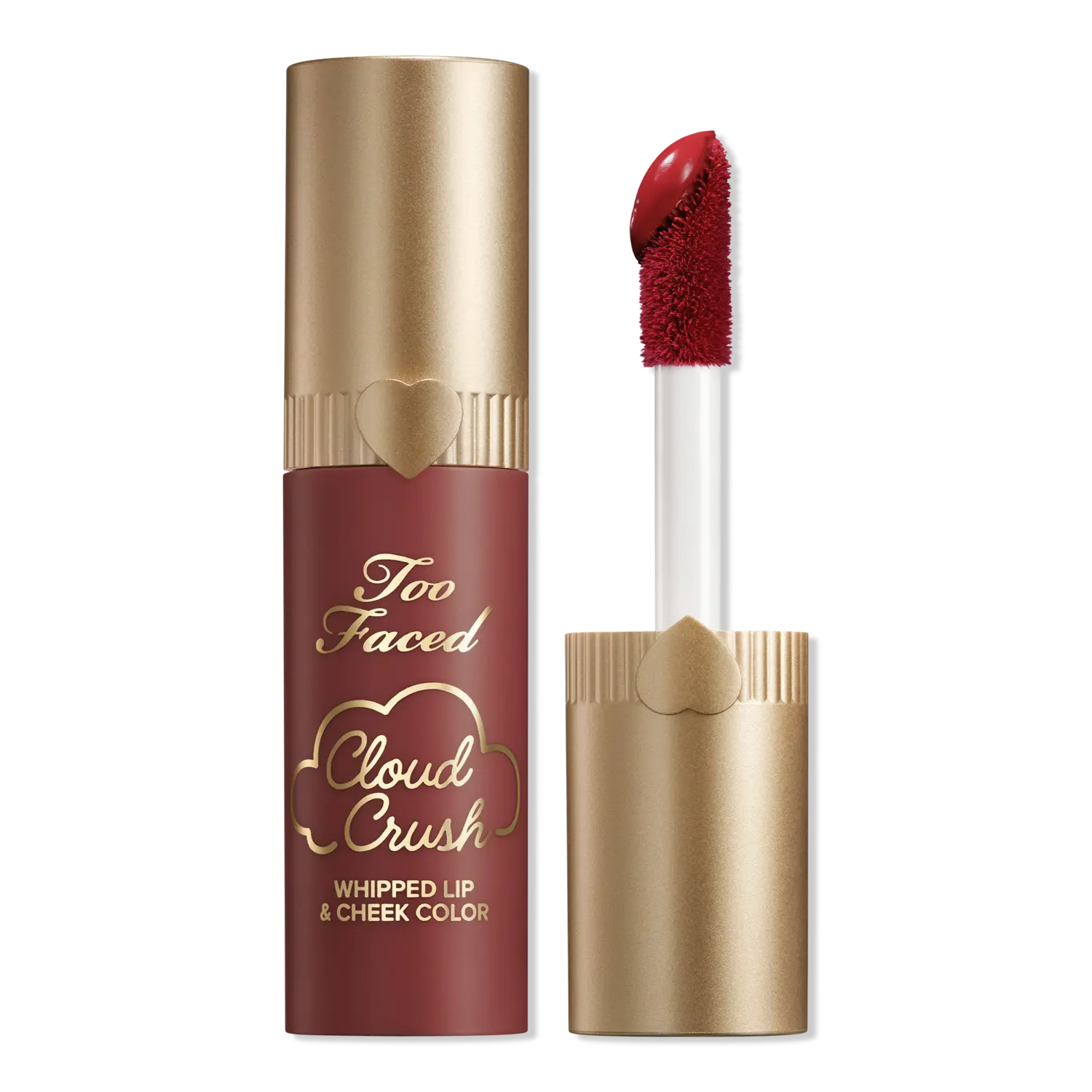 

Румяна Cloud Crush Whipped Lip & Cheek Color Too Faced, Love Potion (berry red)