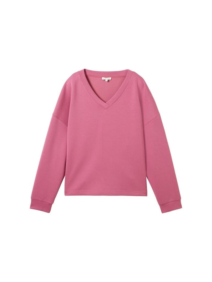 

Толстовка Tom Tailor Sweatshirt, цвет pink velvet