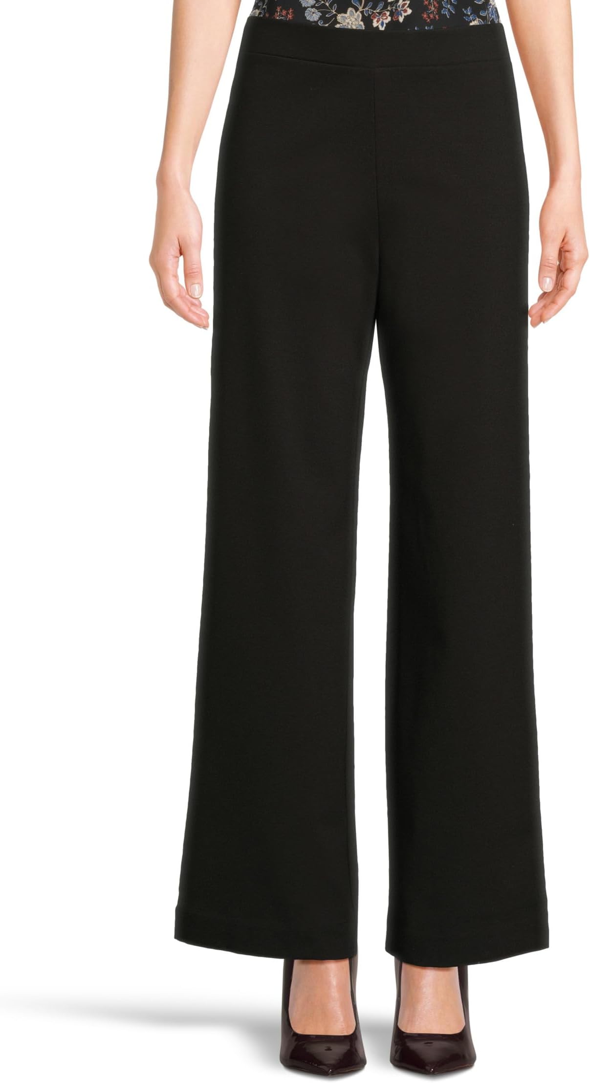 

Брюки Vince Camuto Pull-On Wide Leg Pants, цвет Rich Black