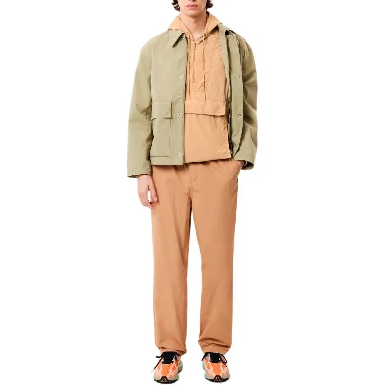 Куртка мужская бежевая LACOSTE, Beige — фото 3