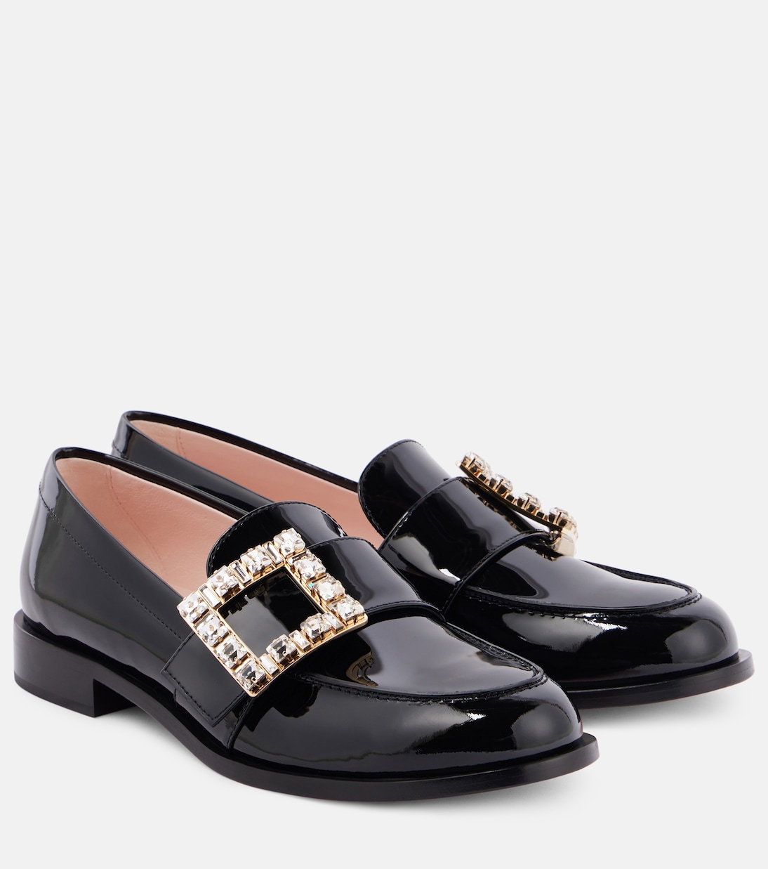 Лакированные лоферы Très Vivier Roger Vivier, Nero