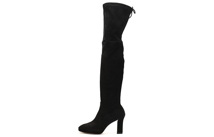 Замшевые сапоги высотой 100 мм Stuart Weitzman, Original Shoe Box Included