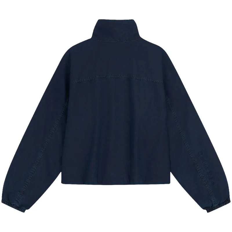 Джинсовая куртка женская Calvin Klein, WWK-Denim Dark Blue — фото 4