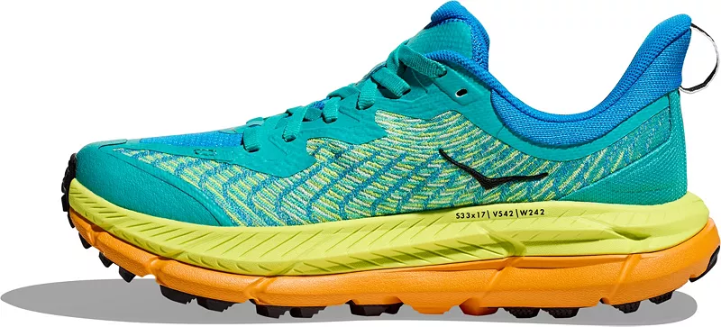 Женские кроссовки для трейлраннинга HOKA Mafate Speed ​​4, цвет Ceramic Blue — фото 2