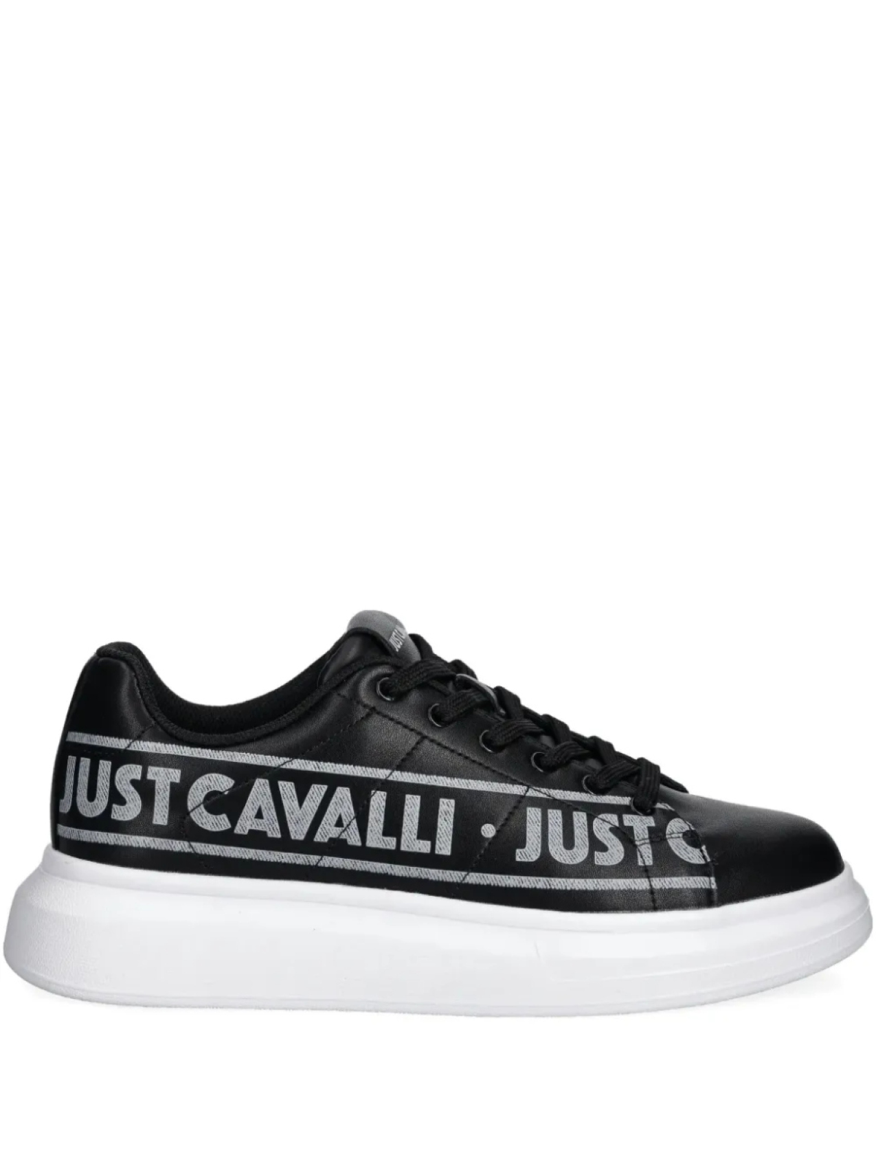 

Кроссовки с логотипом Just Cavalli, черный
