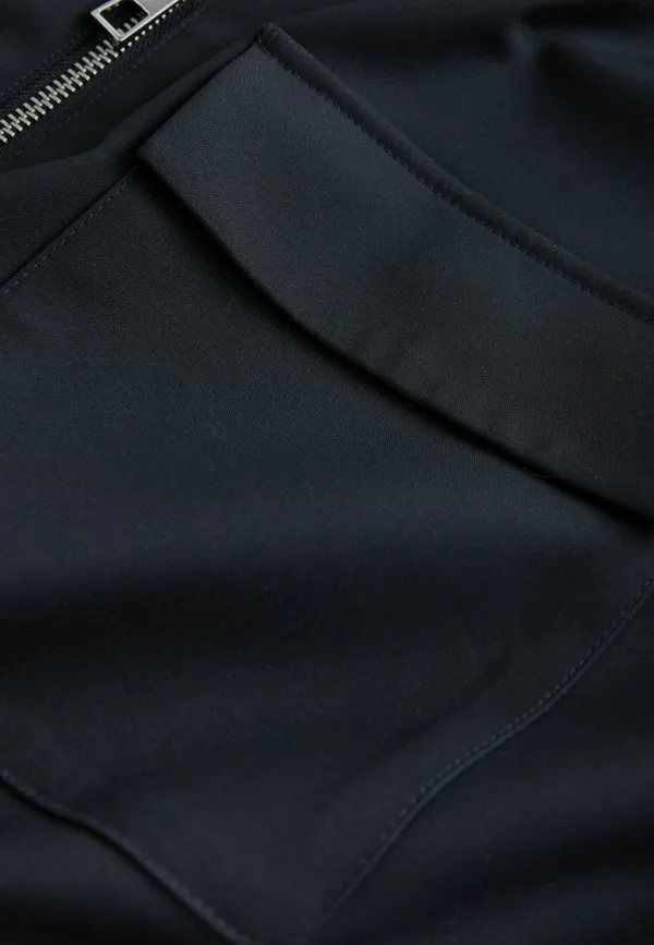Универсальная легкая куртка из технической ткани стандартного кроя Next, Navy Blue — фото 3
