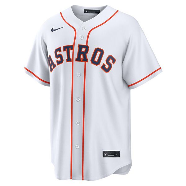 Мужская белая реплика домашней футболки houston astros Nike — фото 3