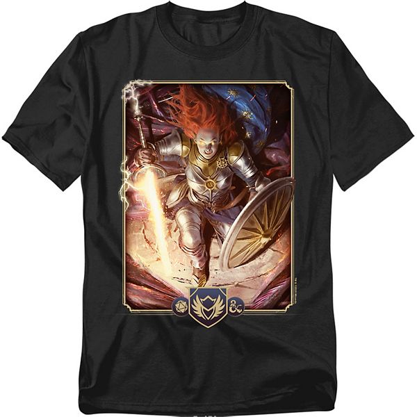 

Футболка с принтом Paladin из Dungeons & Dragons, размеры Big & Tall Licensed Character