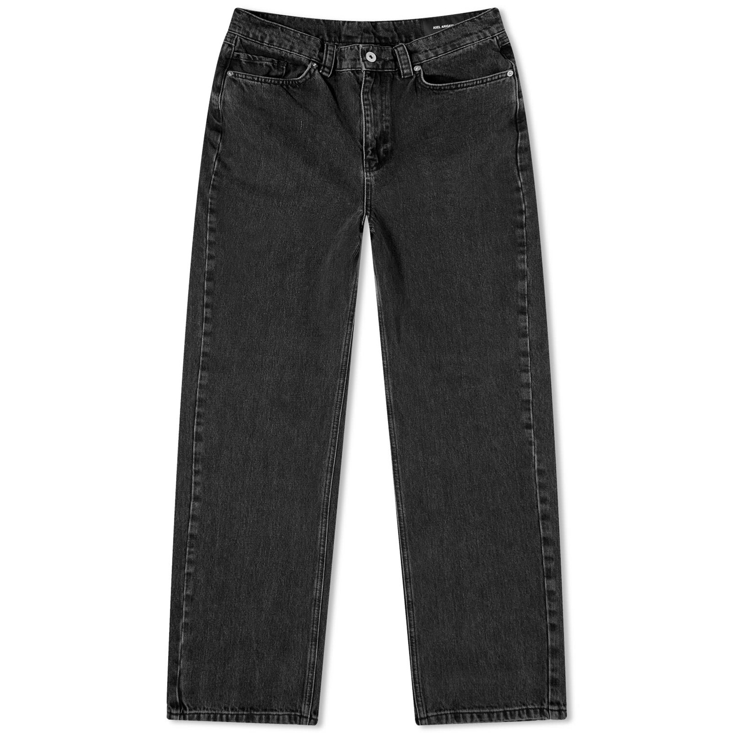 

Джинсы прямого кроя Axel Arigato Sly Mid-Rise Jeans, черный