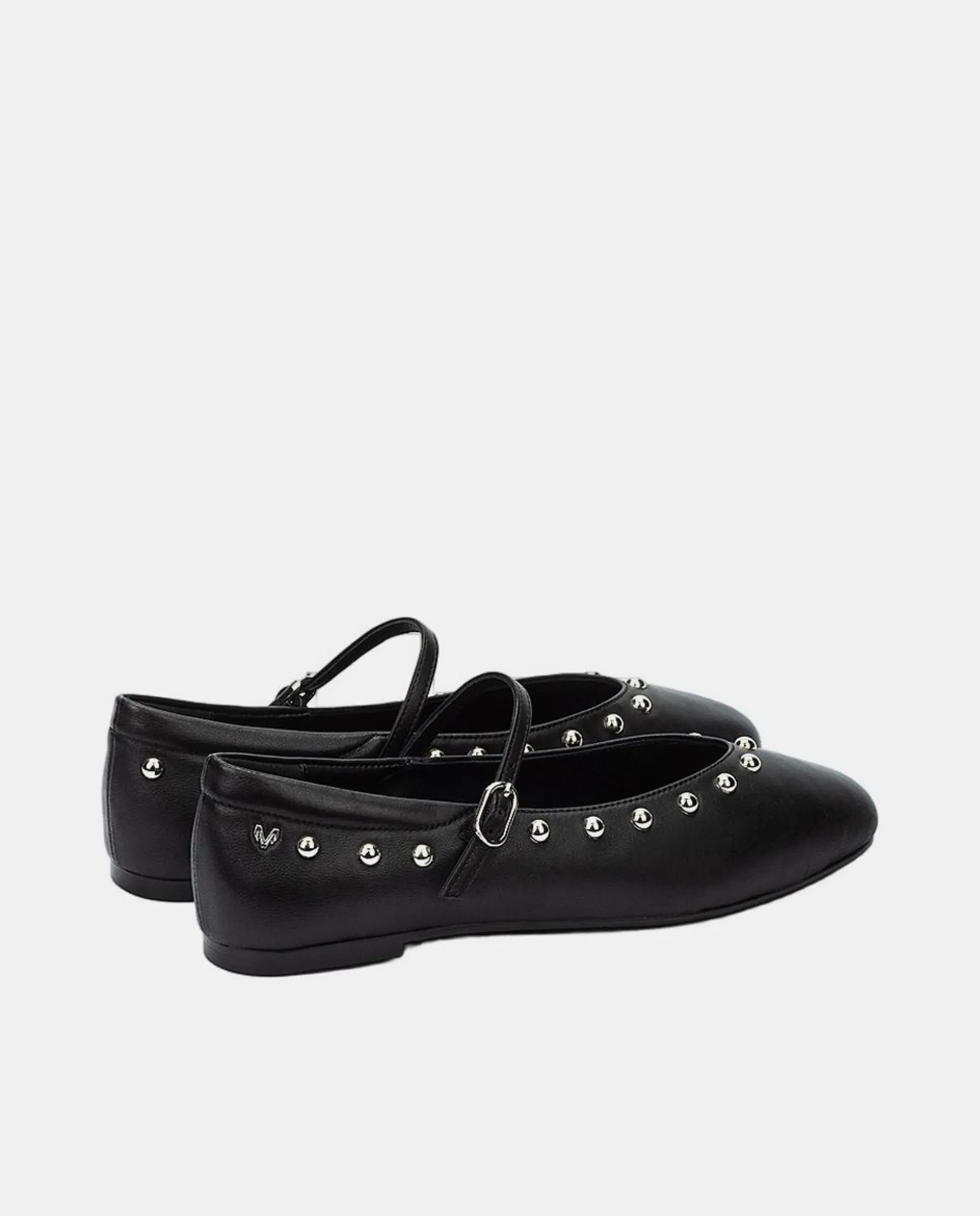 Женские балетки из кожи Martinelli, черный — фото 3