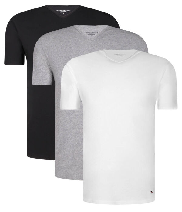 

Футболки 3 шт. Slim fit Tommy Hilfiger, серый