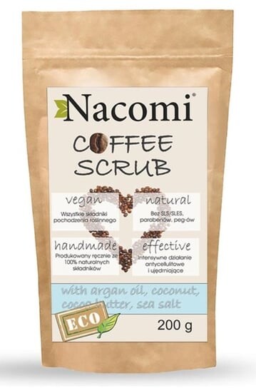 

Сухой кофейный скраб для тела, 200 г Nacomi, Coffee Scrub