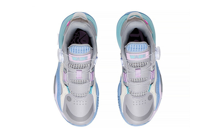 Баскетбольные кроссовки All City 10 V1 для детей GS Low-top Condensation Ash/Pearl White Lining Young — фото 4