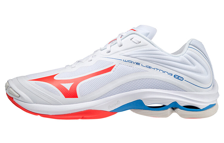 

Кроссовки Wave Lightning Z6 унисекс с низким верхом белые/красные Mizuno, Красный, Кроссовки Wave Lightning Z6 унисекс с низким верхом белые/красные Mizuno