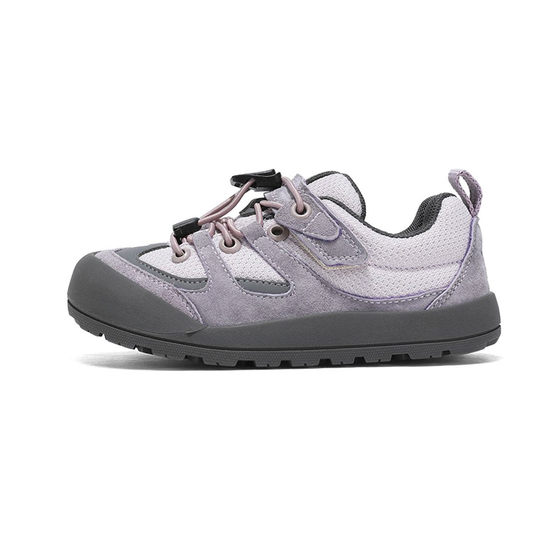 

Устойчивые к истиранию противоскользящие противоударные низкие детские повседневные кроссовки Rebound Lee, фиолетовый