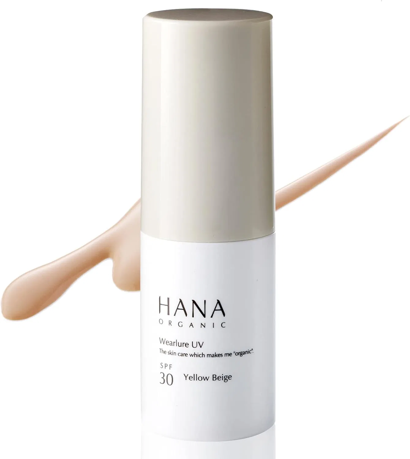 Солнцезащитный крем-основа Hana Organic SPF30 PA++ 30 мл желто-бежевый
