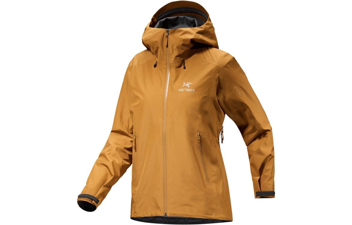 Женская куртка Arcteryx, Светло-грушево-желтый/солнечный камень — фото 4
