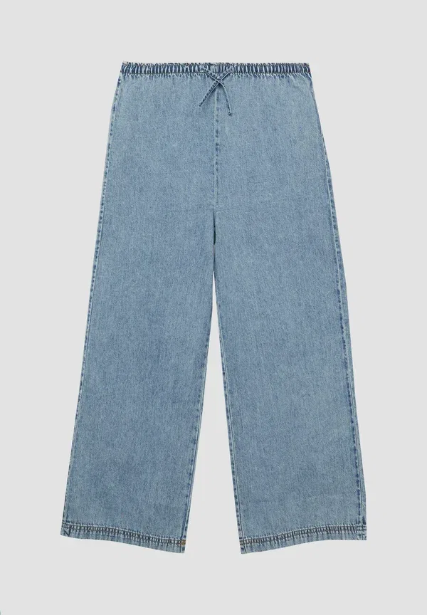 Джинсы S.Oliver, модель wide leg relaxed fit jeans, синий — фото 4