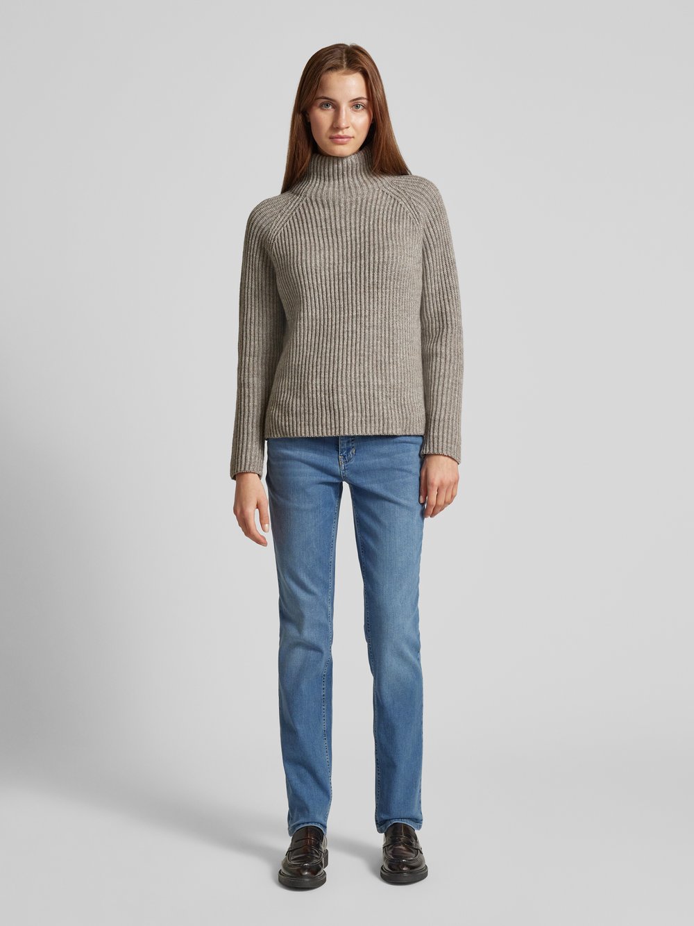 

Джинсы bootcut fit с 5 карманами, модель «Melanie» MAC, синий