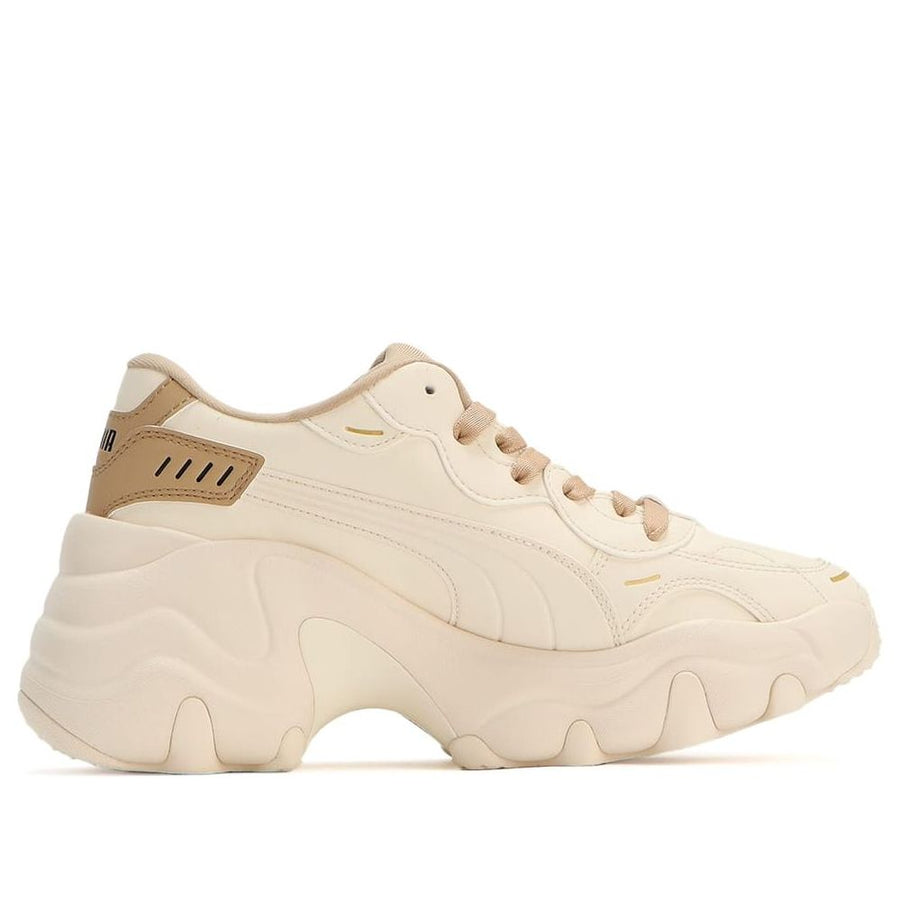 Кроссовки (WMNS) PUMA Pulsar Wedge 'Beige', бежевый — фото 2