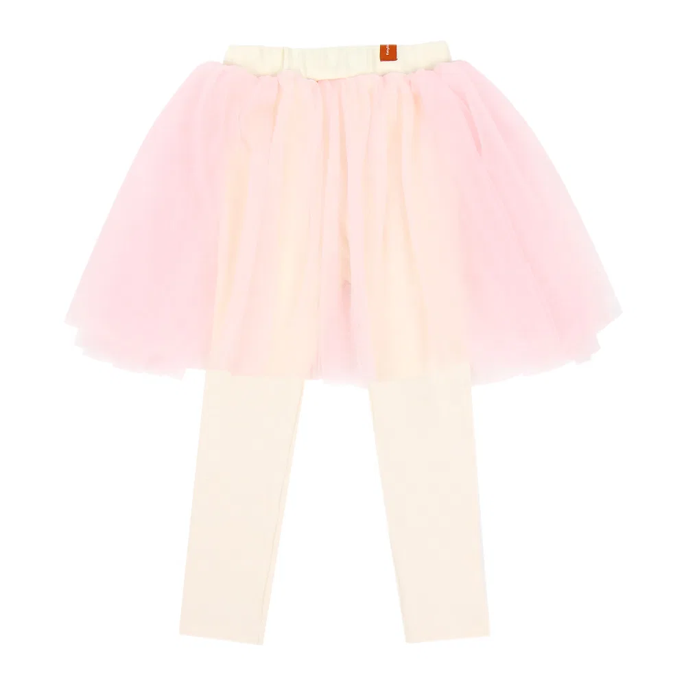 Леггинсы BABYBLEE розовые из хлопка