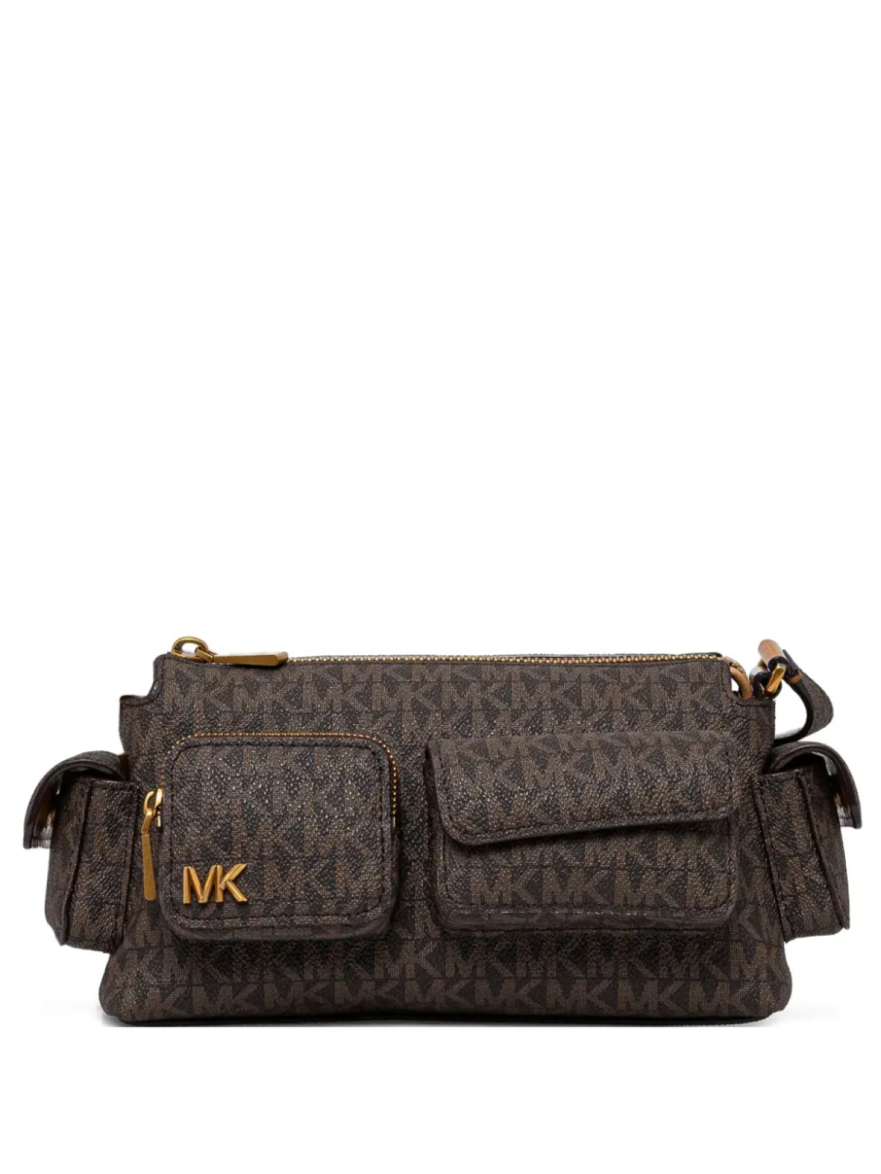 

Сумка через плечо с принтом логотипа Dakota Michael Michael Kors, коричневый