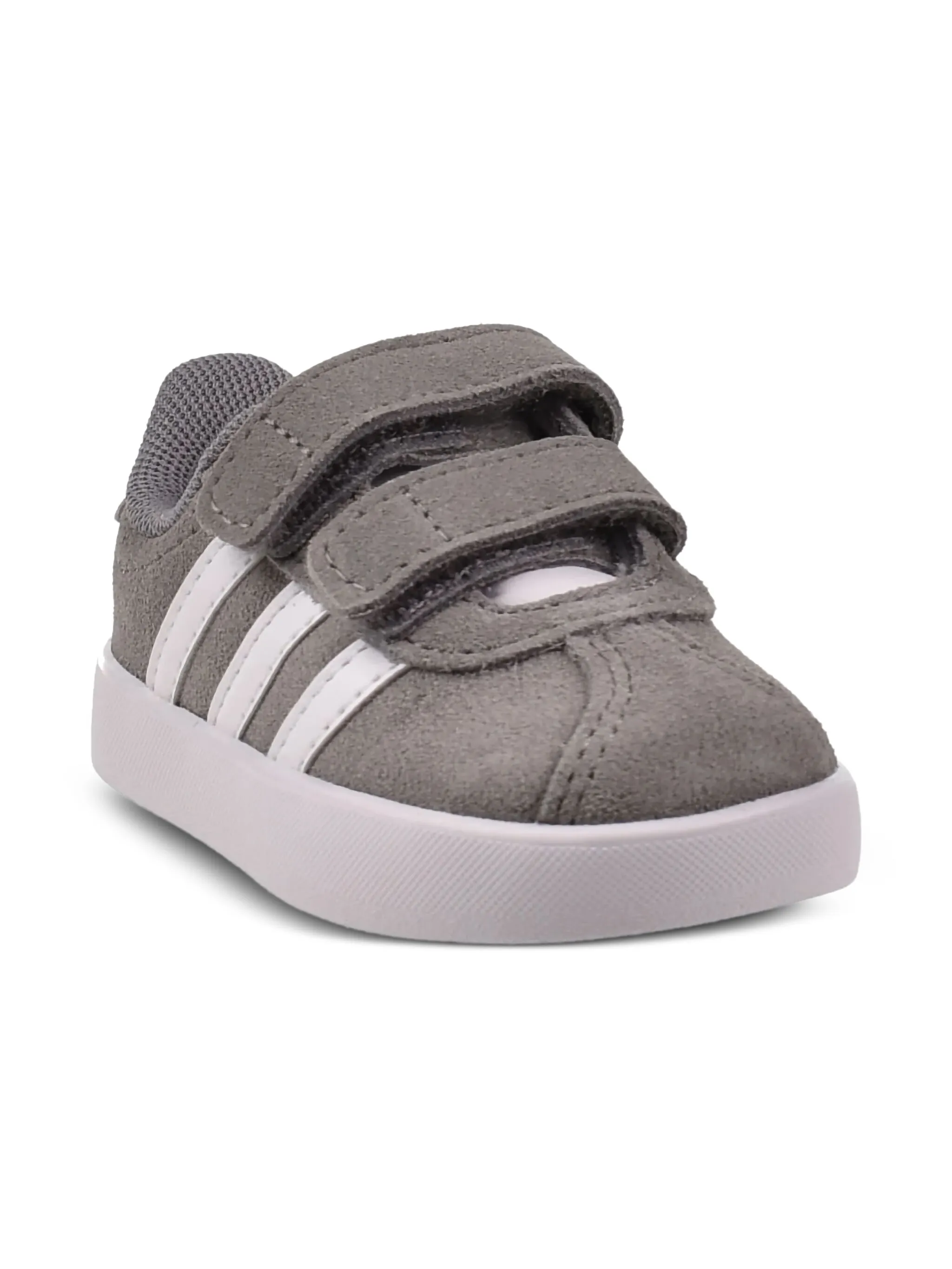 Кроссовки VL Court 3.0 Three/Cloud Adidas Kids, серый — фото 2