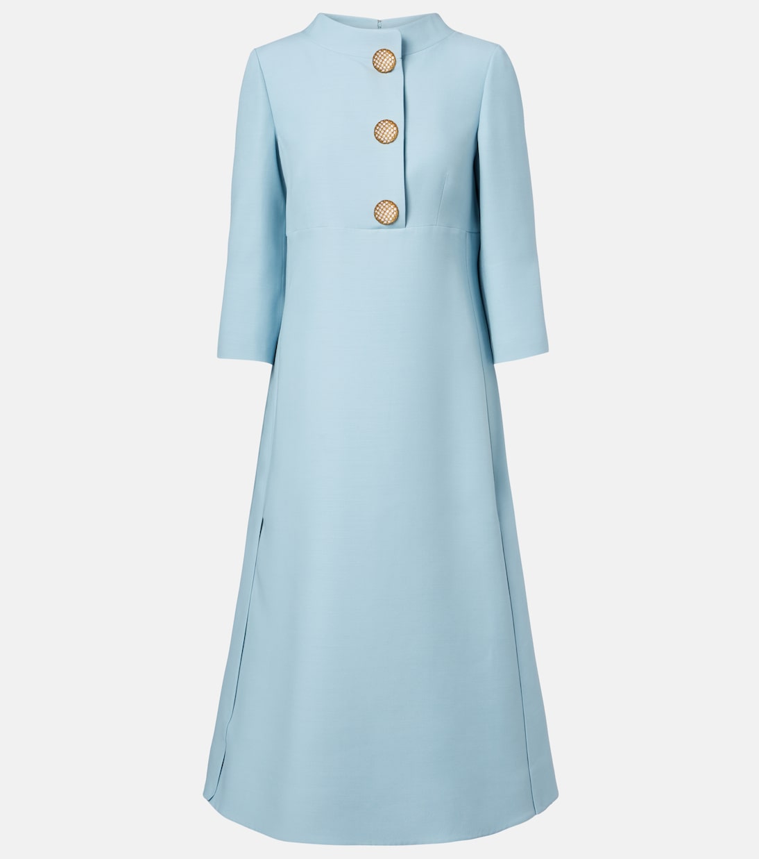 

Платье миди Crepe Couture Valentino, Bluish Grey