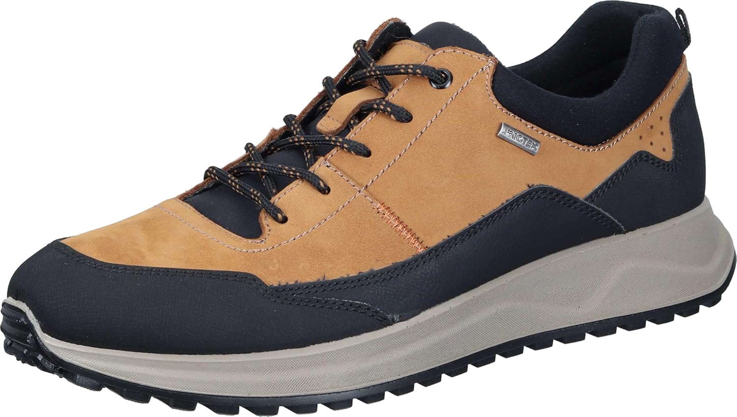 

Мужские кроссовки Manitu низкие на шнуровке, светло-коричневый