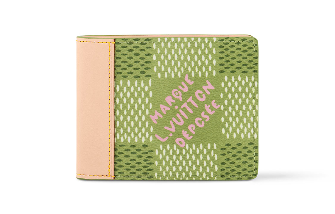 

LOUIS VUITTON Кошелек Tyler The Creator Slender Green Damier Golf