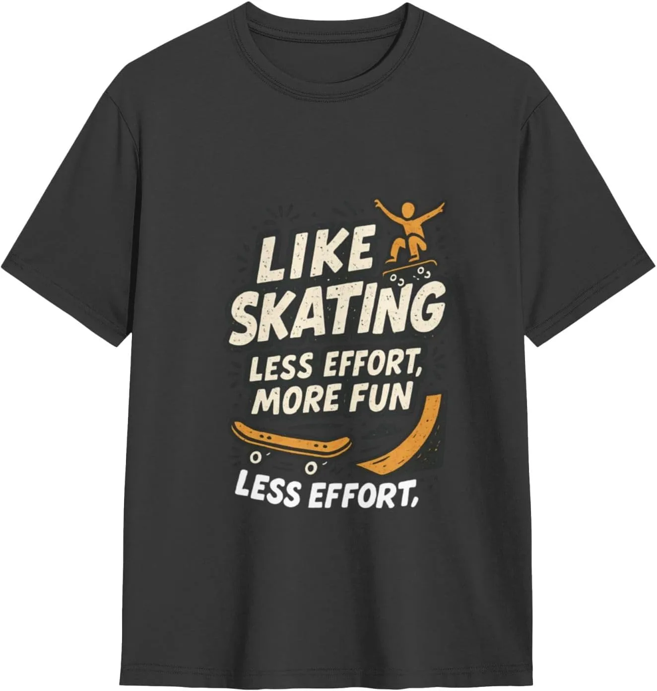 

Классическая футболка с круглым вырезом Unisex Casual Tee ShuDianhkqwe