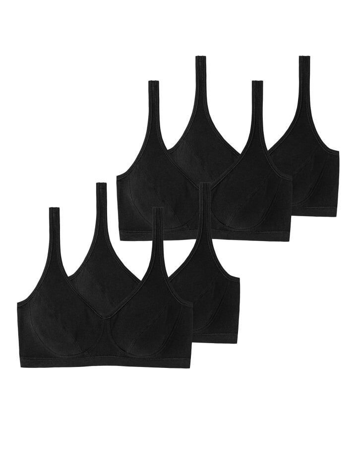 

Бюстье Schiesser 95/5 Organic Cotton Padded, черный