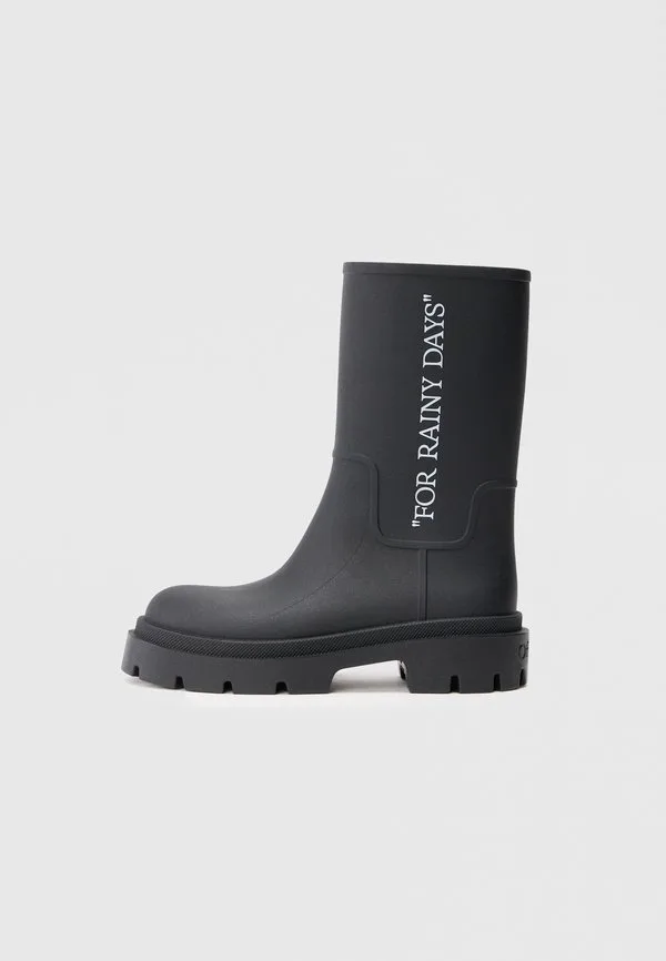 Резиновые сапоги reboot Off-White, Black/White