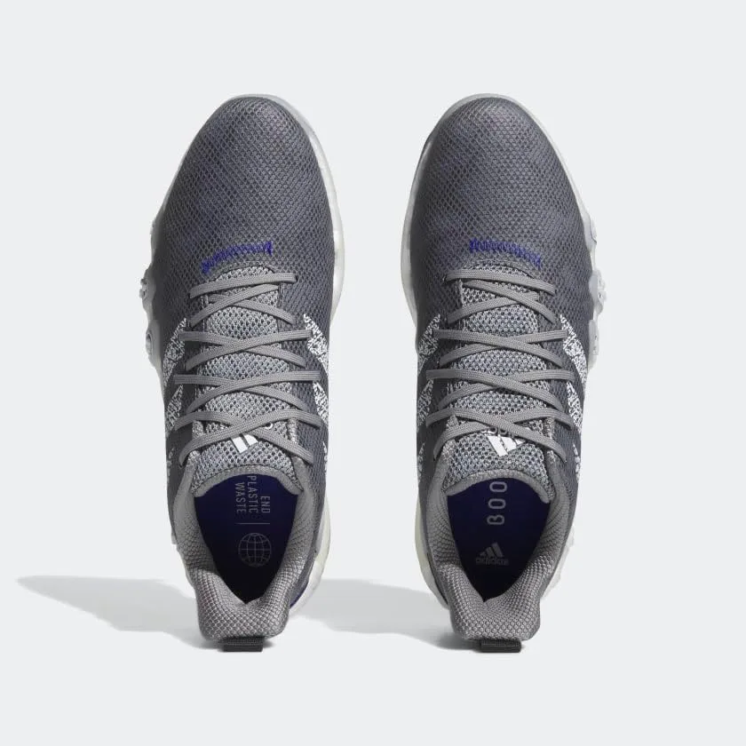 Мужские гольф-кроссовки Adidas Codechaos 22 без шипов, серый/белый — фото 4