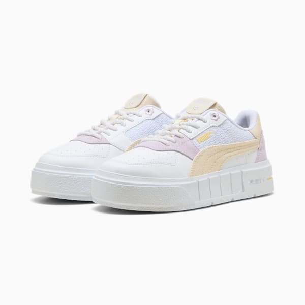 Кроссовки для больших детей Cali Court Summer Feels Puma, белый — фото 4