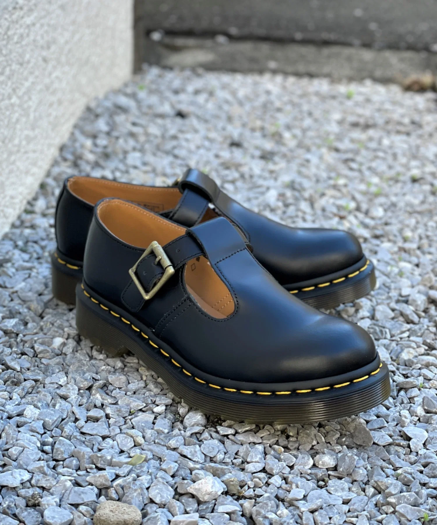 Женские/мужские туфли Dr. Martens POLLEY T-bar — фото 2