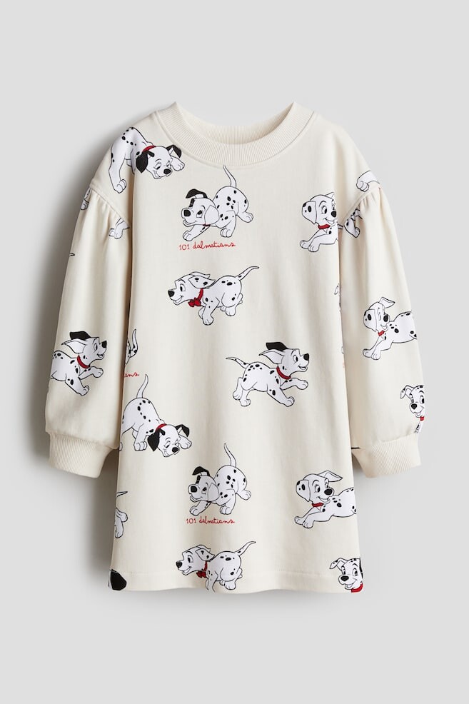 

Платье-Толстовка с принтом H&M, белый
