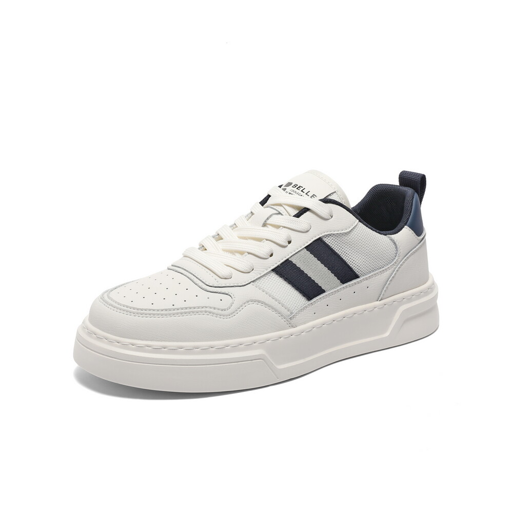 

Кеды мужские, обувь для скейтбординга низкая Belle, белый/синий