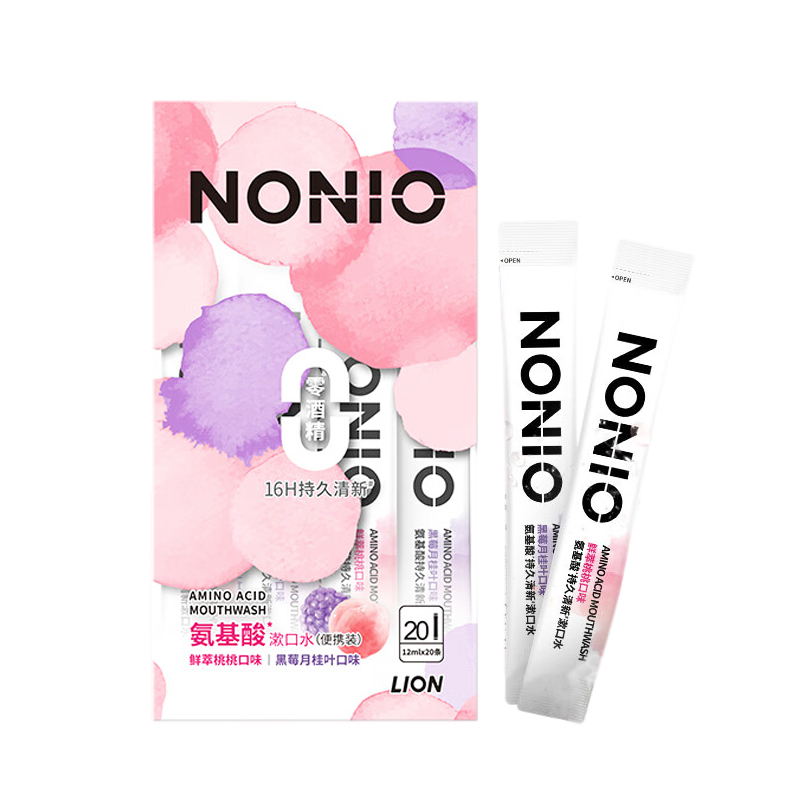 

Ополаскиватель для полости рта King NONIO Amino Acids Long Lasting Fresh Strip для очищения, свежести дыхания и антибактериального эффекта LION