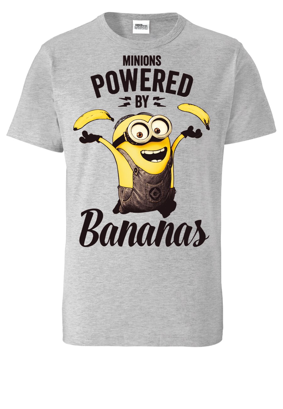 

Классическая футболка LOGOSHIRT Shirt Minions, серый