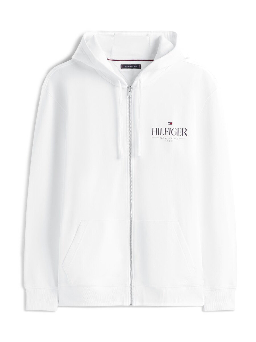 

Толстовка с капюшоном на молнии Tommy Hilfiger Big & Tall, белый